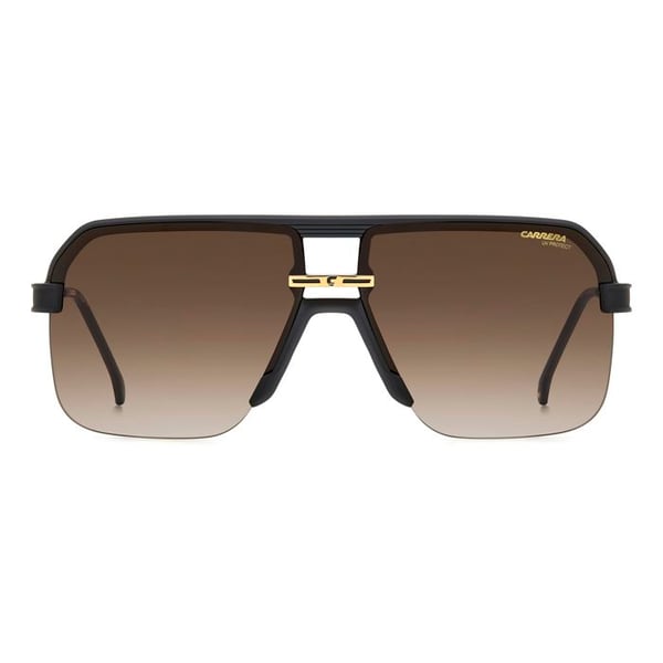 Solsikker CARRERA 1066/S 63/12/145 MATTE BLACK/BLACK BROWN GREEN ANTIREFLEX polyamid herre CARRERA 1066/S