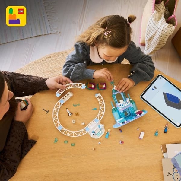 LEGO Disney Frost 43281 Elsas Is Slott och Snötäckt Bana