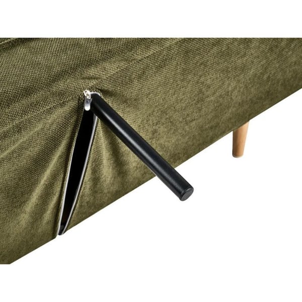 Fällbar klick-klick bäddsoffa - Hina grå