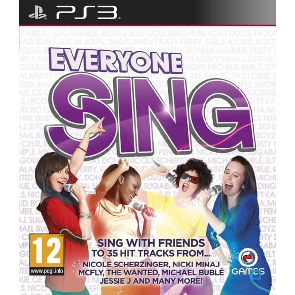 ALLA SJUNGER / PS3-konsolspel- USED