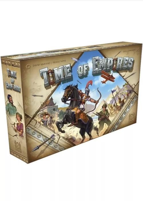 Brettspil Time Of Empires - Pearl Games - Fransk Version