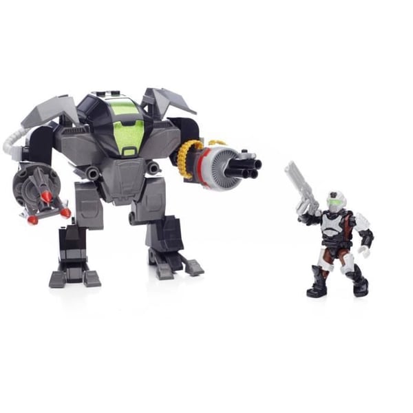 Byggleksak - Megabloks - Cyclope Heavy Assault - 76 delar - Unik färg - 14 år och uppåt