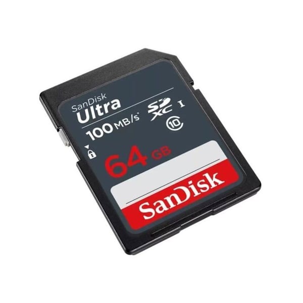 Flashminneskort - SANDISK - - 64GB - - (SDSDUNR-064G-GN3IN)
