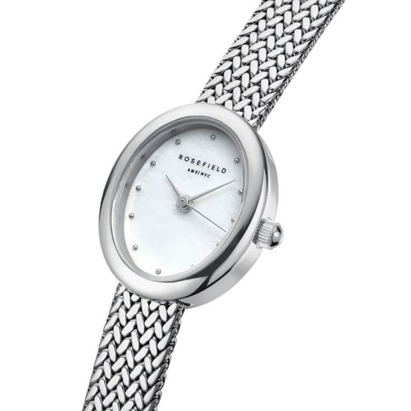 Klocka - Silver Stål - Rosefield - MWSMS-M05