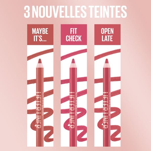 Maybelline New York Lifter Läppkrita Öppen sent