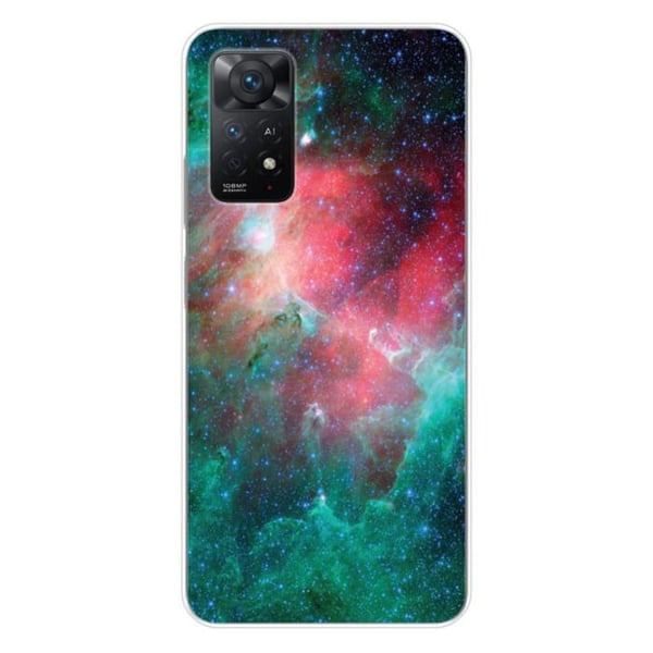 Tryckt silikonfodral som är kompatibelt med Xiaomi Redmi Note 11 Pro Plus 5G Nebula