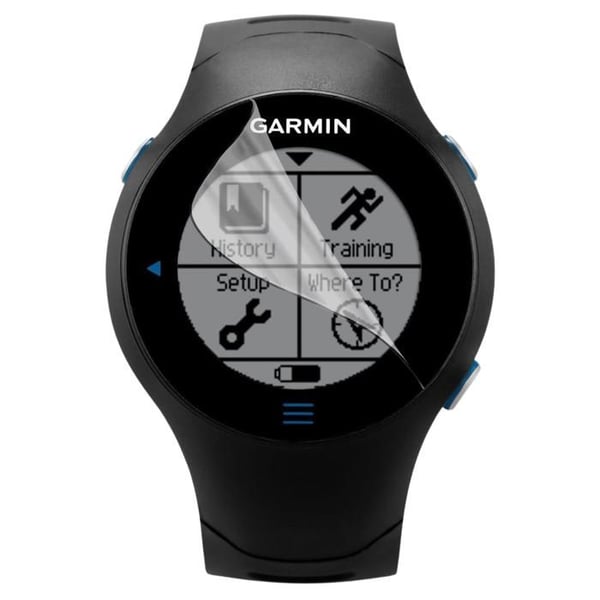 Skyddsskärm för Garmin Forerunner 610 [Pack 6] Plastfilm Starkt Ultra Tunnt Phonillico