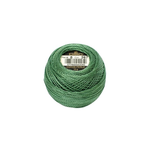 Coton perlé DMC art 116, storlek 8 - nystan av 80m - Att 367