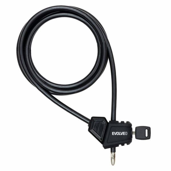 EVOLVEO StrongVision LOCK, justerbar låsekabel 8mm x 2m