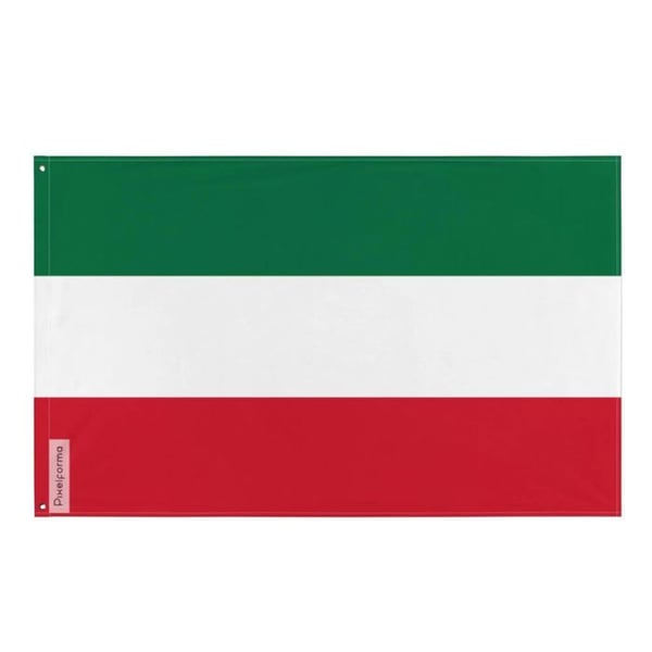 Patrioternas flagga – 90 x 150 cm – Hållbar polyester – 2 metallöglor – Inomhus / Utomhus – Pixelforma