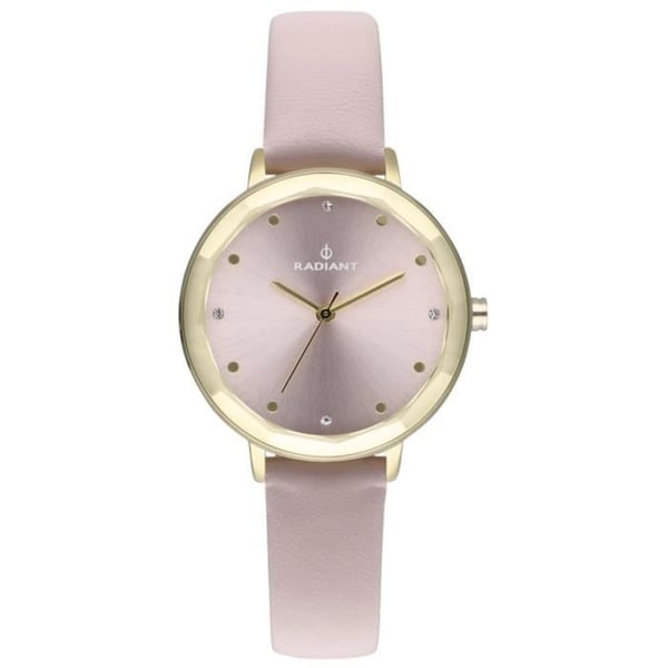 Damklocka RADIANT KATRINE RA467608 - RADIANT - Kvarts - Analog - Läder - Roséguld