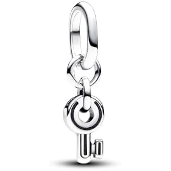Charm - PANDORA - ME Collection - Sterling Silver - Lila och blå emalj - Yin & Yang