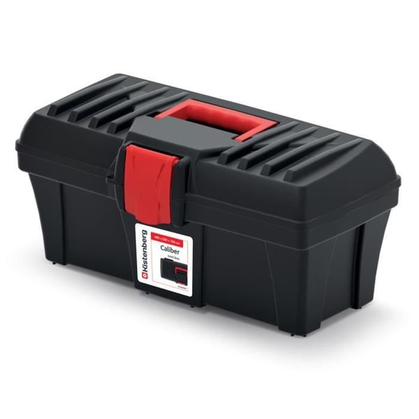 Verktygslåda - KISTENBERG KCR4020 - 400 x 200 x 186 mm - Ergonomiskt handtag - Kropp i polymer
