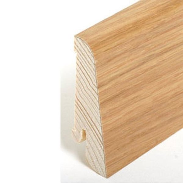 PROVISTON Fanerad träsockel 20 x 58 x 2500 mm Ek 62,5 meter | 25 stycken