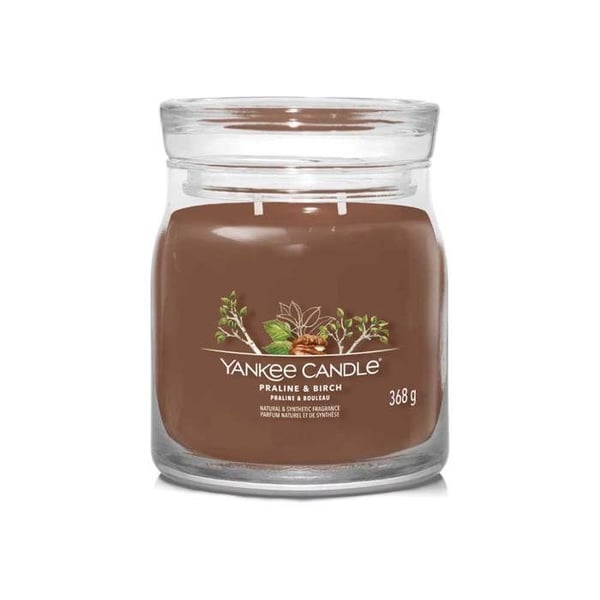 YANKEE CANDLE DOFTLJUS MEDIASIGNATUR PRALINE & BJÖRK