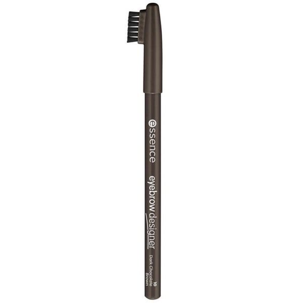Essence - Eyebrow Designer Eyebrow Brush Pencil - 10 Mörk chokladbrun