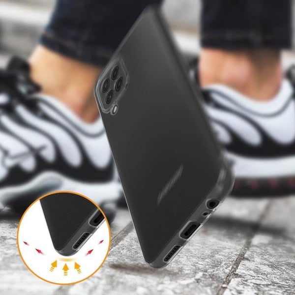 Skyddsskal - Samsung - Galaxy A22 - Mjuk - Transparent - Silikongel