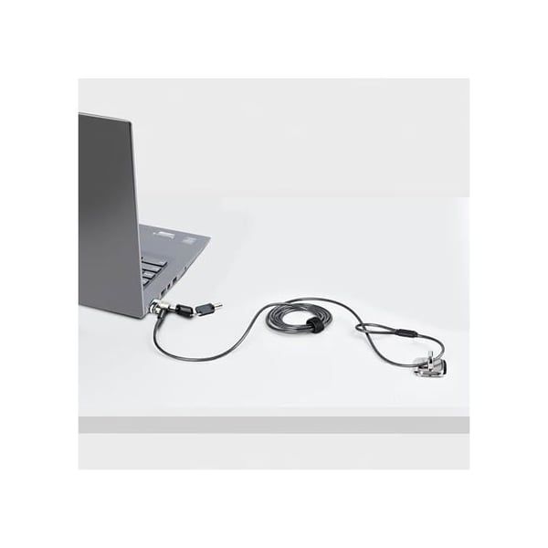 Lås kabel för bärbar dator - STARTECH - NANOK-LAPTOP-LOCK - Stål - Nyckellås - Kompatibel med nano-spår