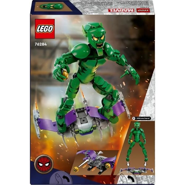 LEGO® Marvel 76284 Grön Goblin byggbar figur superhjälte barnleksak