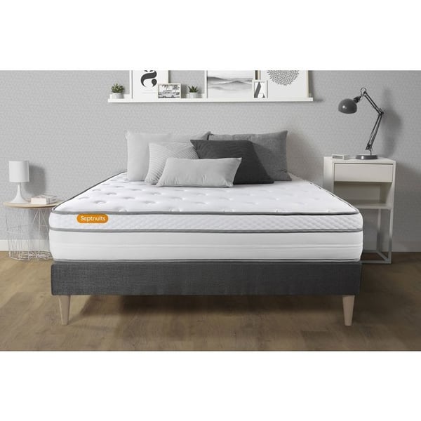 Ensemble Madrass Sängbotten 200x200 cm - Sängbotten Grå (i kit) - Memo Luxe