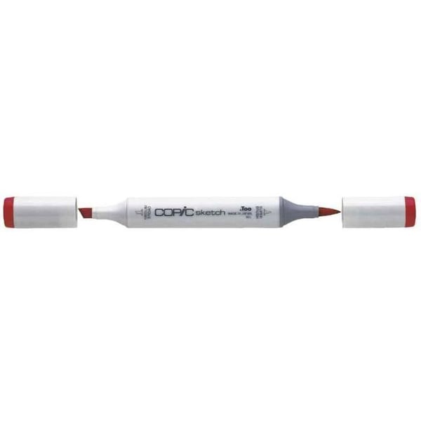 Copic Sketch tuschpenna med dubbelspets - COPIC - Cool Grey 1 - Outplånlig - Fin - Ogenomskinlig