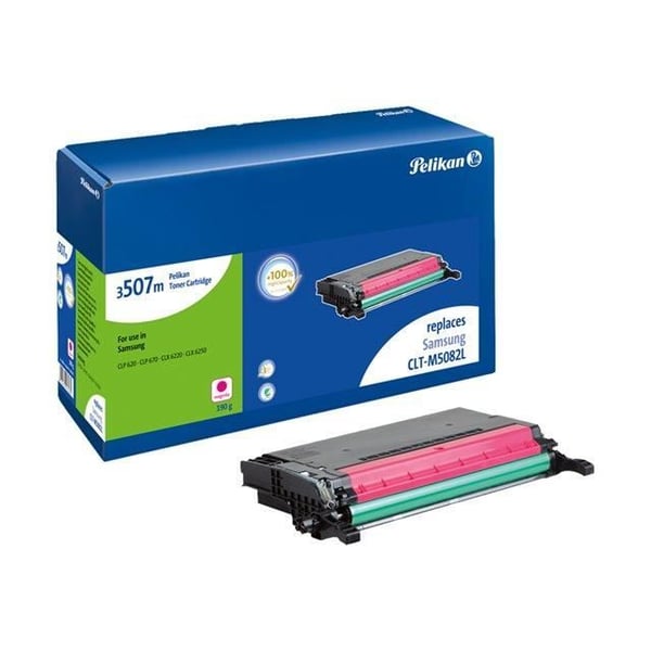 Pelikan 4218285 magenta tonerkassett för Samsung CLP-620ND, 670N, 670ND - Räcker upp till 4000 sidor