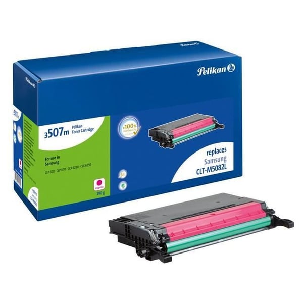 Pelikan 4218285 magenta tonerkassett för Samsung CLP-620ND, 670N, 670ND - Räcker upp till 4000 sidor
