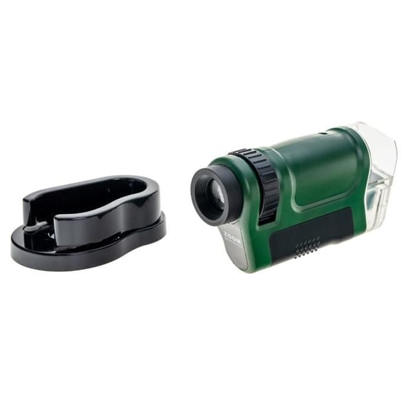 Fickmikroskop - CARSON - MICROBRITE - Zoom 20x 40x - Inbyggd LED - Kompakt och lätt