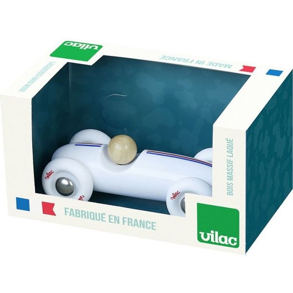 Vilac - Vit PM vintage Grand Prix-bil