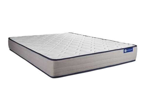 Madrass- och boxspringset 130x210 cm - Actimemo Form - Boxspringkit Grå