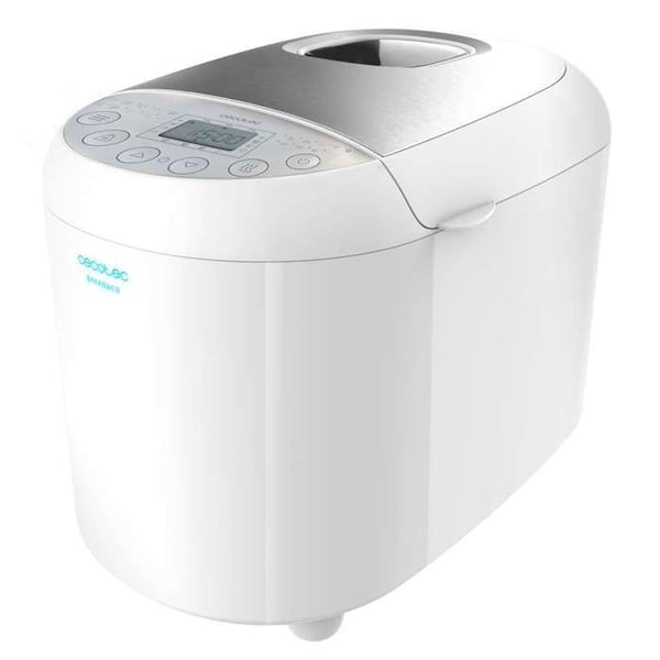 Cecotec Leivontakone Bread&Co 1000 Herkullinen. Leivät jopa 1 kg, 19 Automaattista Ohjelmaa, 15 Tunnin Aikataulu.