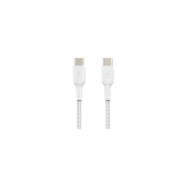 BELKIN - kabel - FLETT C-C 2.0 1M, WHT - FLETT
