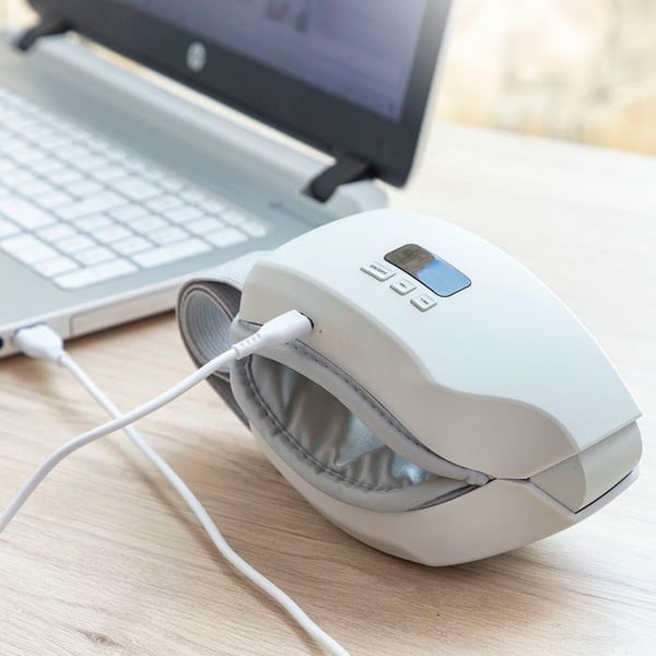 Ögonmassör - INNOVAGOODS - Eyesky - Luftkompression - Värme 30-42°C - 5 vibrationslägen