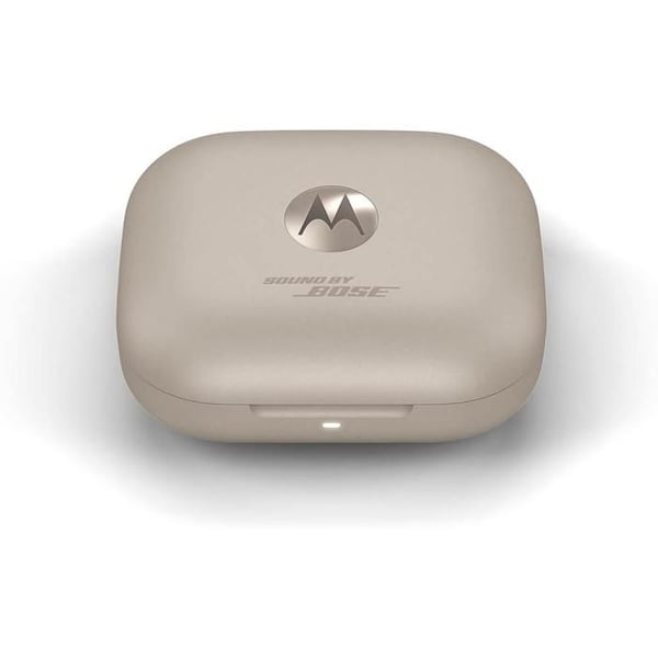Motorola Moto Buds+ Bluetooth-hörlurar Beige (Beach Sand)