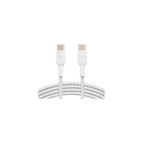 BELKIN - kabel - FLETT C-C 2.0 1M, WHT - FLETT