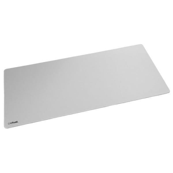 Trust GXT 759W Gamingmusmatta XXL Vit 900x400mm med Sytt Kant