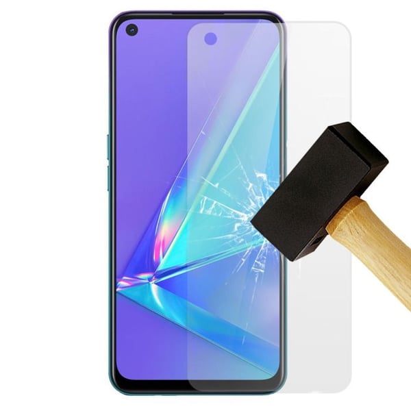 1001Coques - Härdat glas skydd för Oppo A72 - Repbeständig skärm