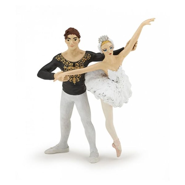 Papo - Ballerinafigur och hennes dansare