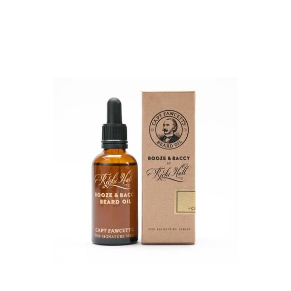 Captain Fawcett's X Ricki Hall Booze & Baccy Beard Oil 50ML
