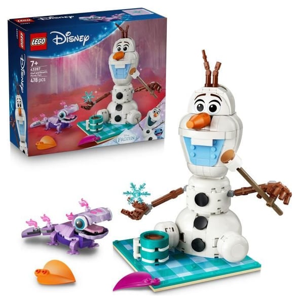 LEGO Disney 43287 Frost Olaf og Bruni Picnic - Snemand