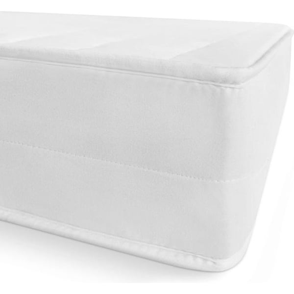 Madrass 140x190 - Ortopedisk madrass - Tjocklek 10 cm - Skummadrass - Avtagbar tvättbar överdrag - Medium-fast - Bekväm