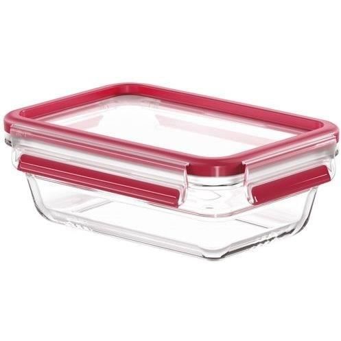 Rektangulär förvaringslåda - TEFAL - Glas - Masterseal fresh - 0,7 L - Plastlock och silikonpackning