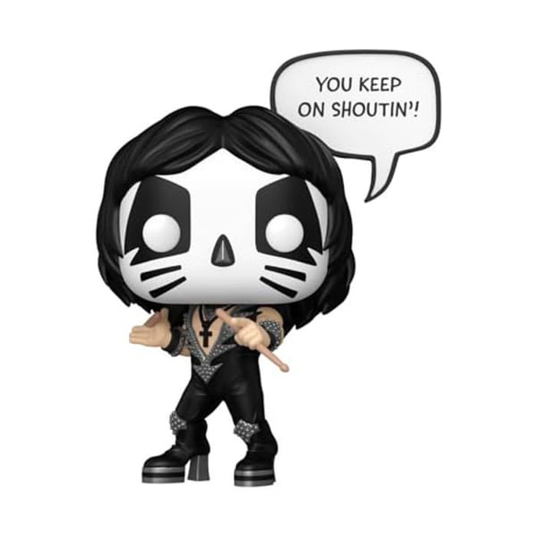 Figurine - Funko Pop! - The Catman - Kiss - Högkvalitets Vinyl - Idealisk Gåva