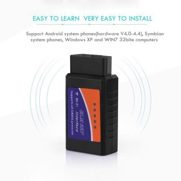 ELM327 OBD2 Bluetooth WiFi Autodiagnostiikkaskanneri Työkalu