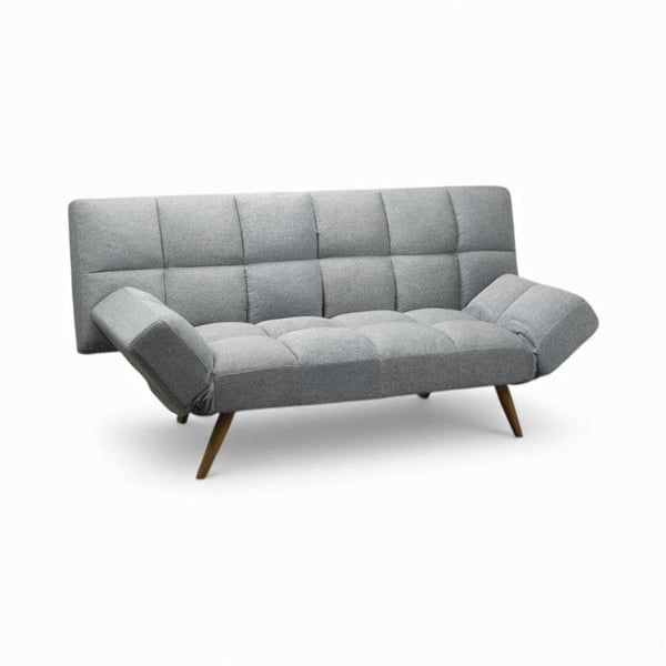 Fällbar sängsoffa - Grå lagun