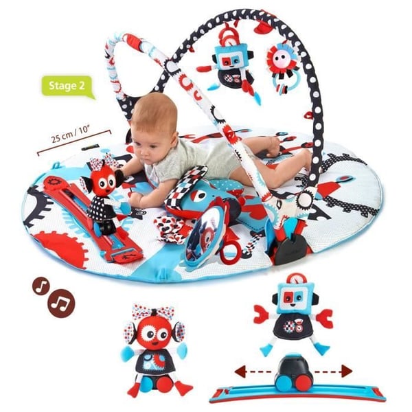 YOOKIDOO Aktivitetsmatta Gymotion Robot