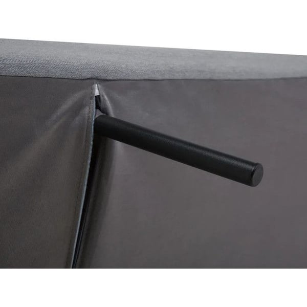 Fällbar sängsoffa - Grå lagun