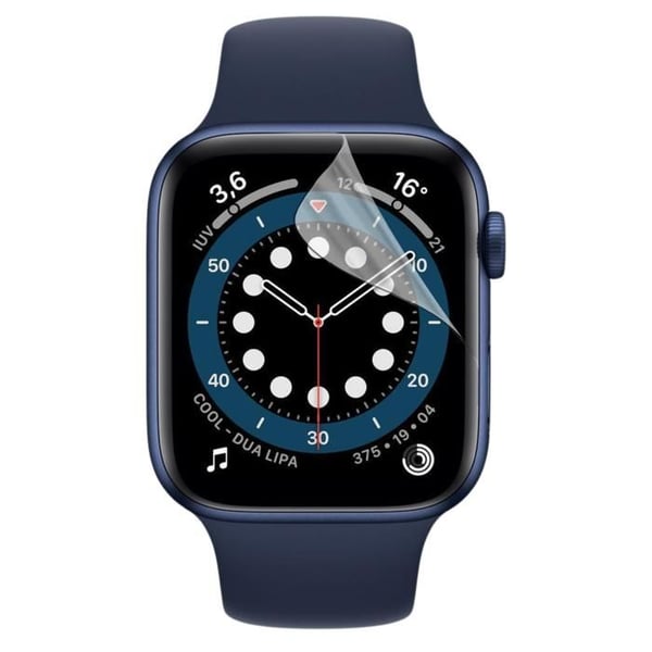 Skyddsskärm för Watch Serie 6 - 44mm [Pack 6] Hållbar Ultra Tunn Plastfilm Phonillico