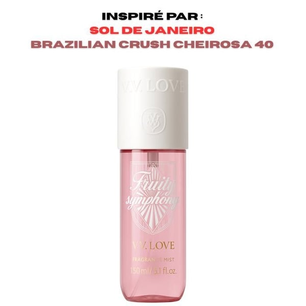 Vv Love Fruity Symphony Brume Parfumée för kvinna 2*150ml