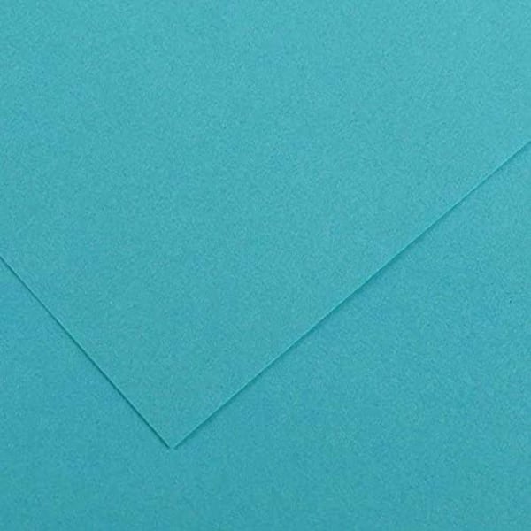 Papper kartong - IRIS - Turkos - 185 g - 50 x 65 cm - 25 enheter